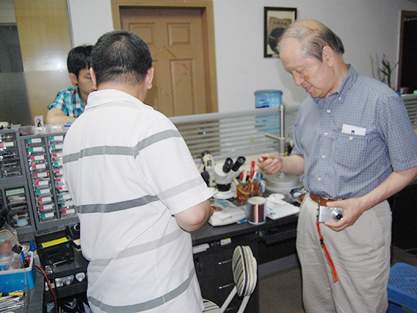 客户参观